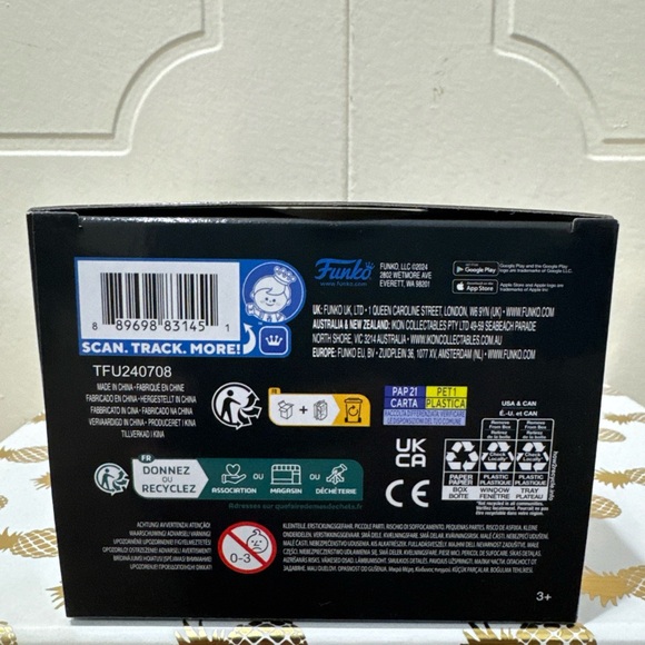 Funko Collectible Box with Blue and Black Design - Picture 2 of 3